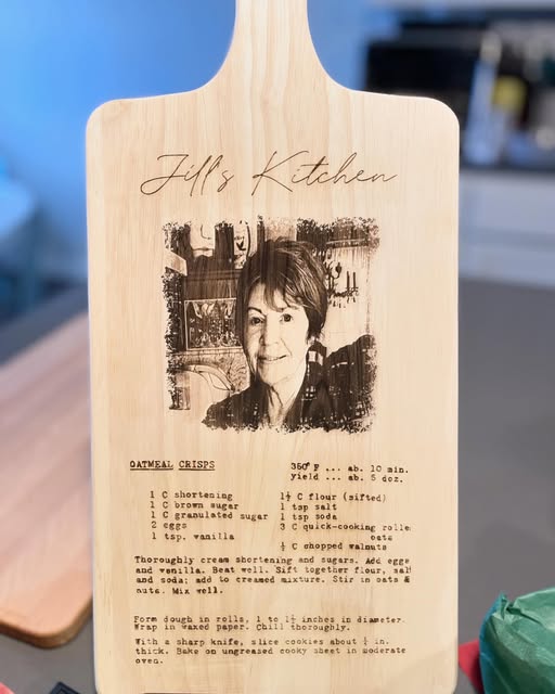 Handwritten Recipe Board