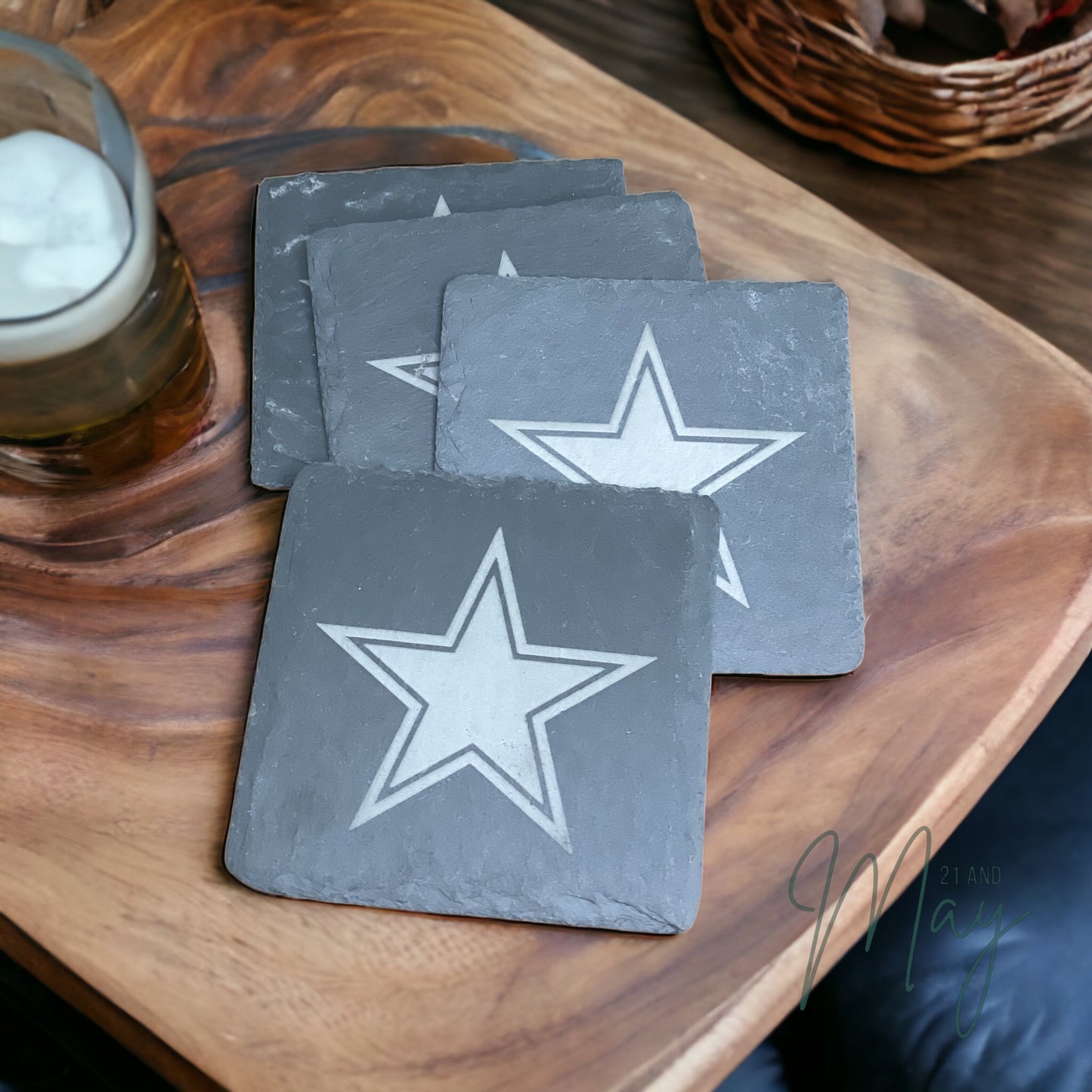 Custom Slate Coasters