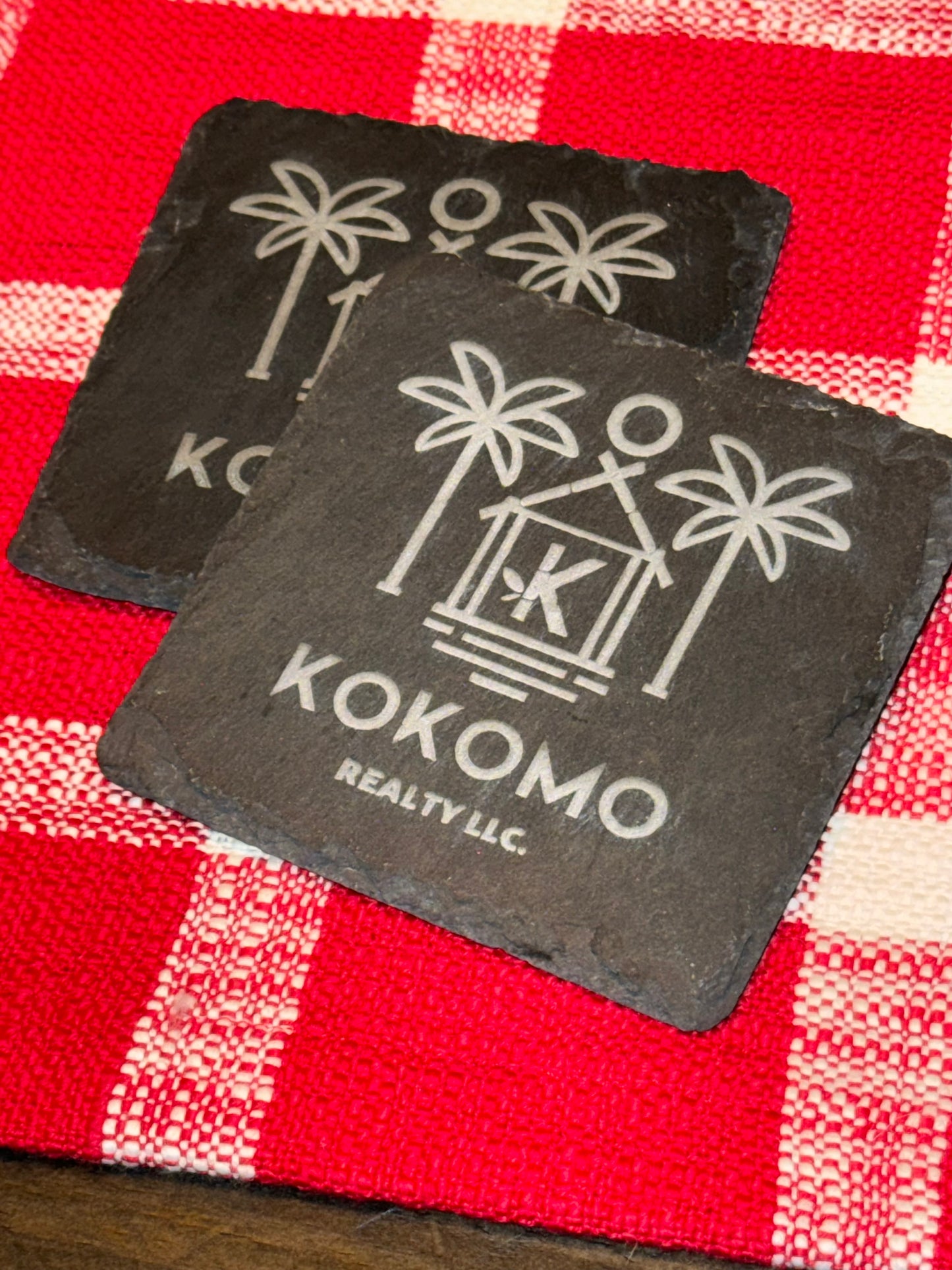 Custom Slate Coasters