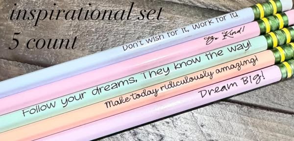 Custom Ticonderoga Pencil Set