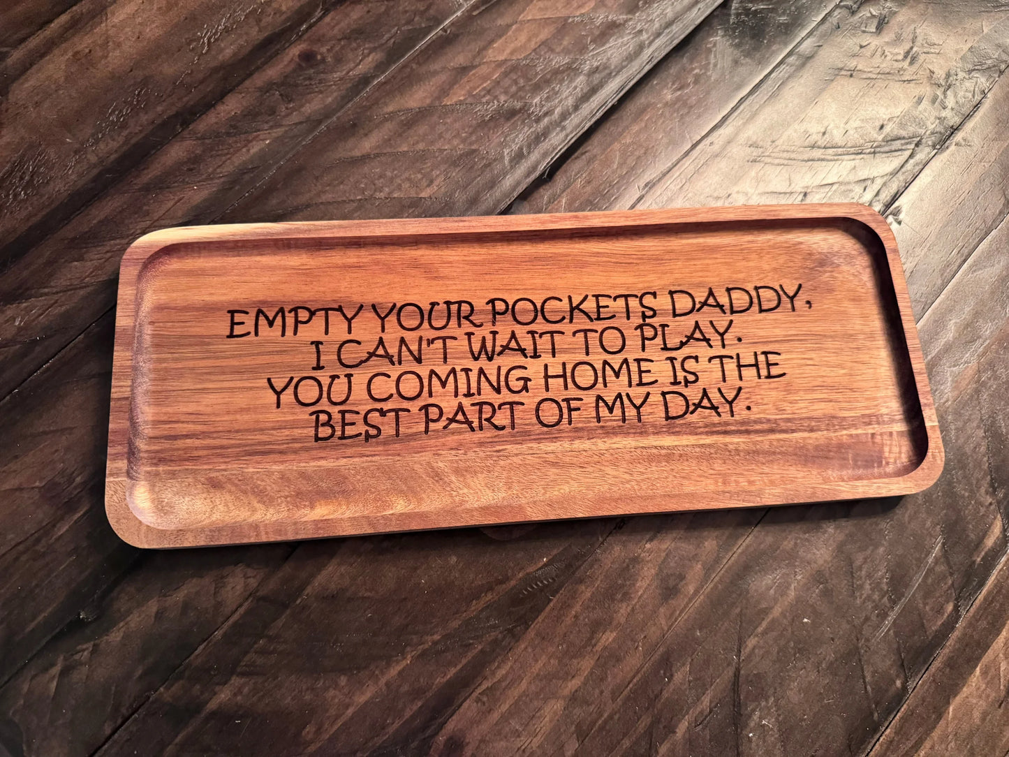 Wooden Catch All Tray
