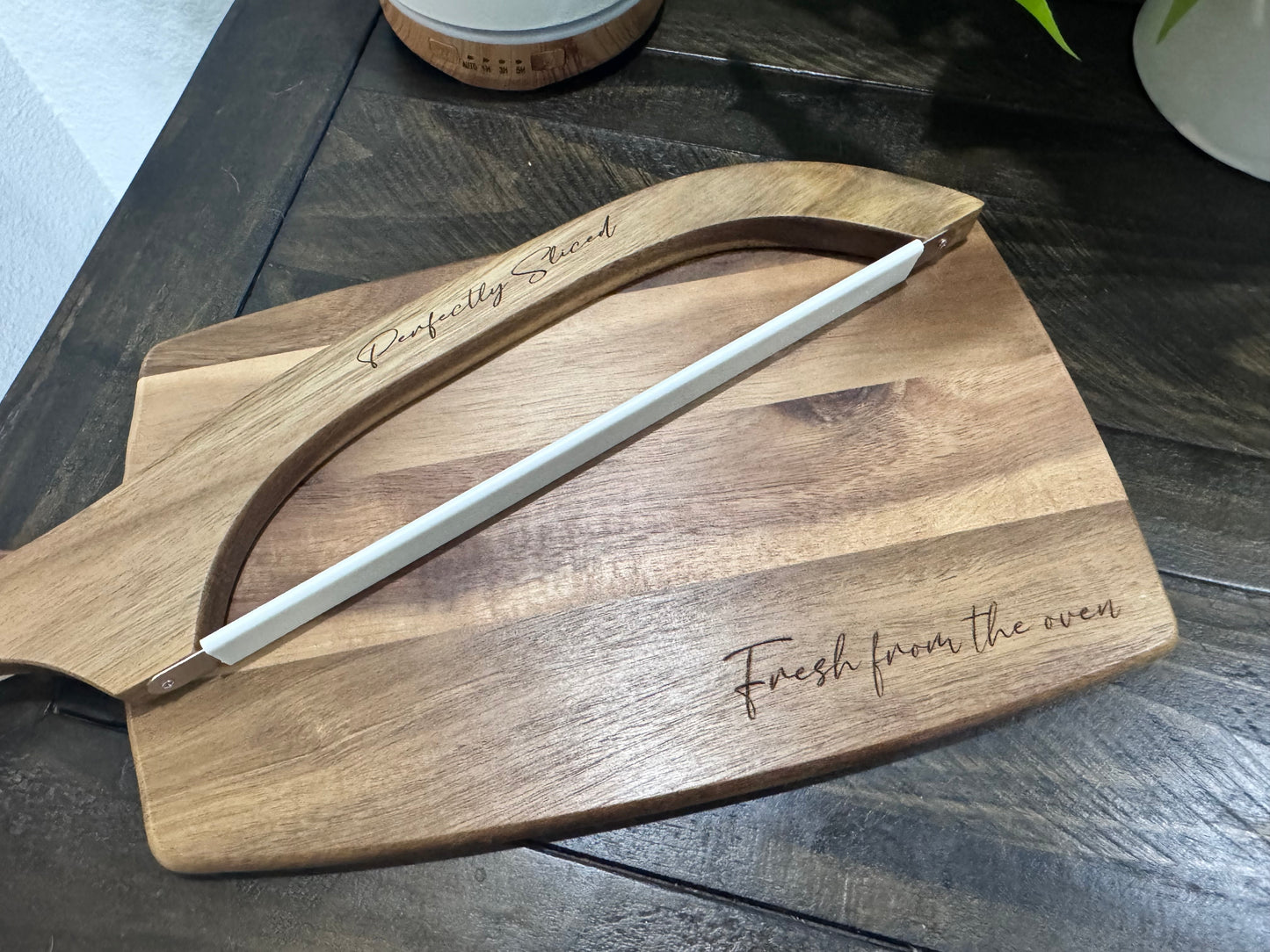 Bread Board and Bread Saw Set