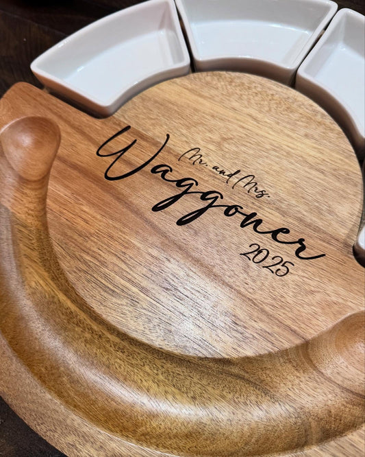 Personalized Cheese Board