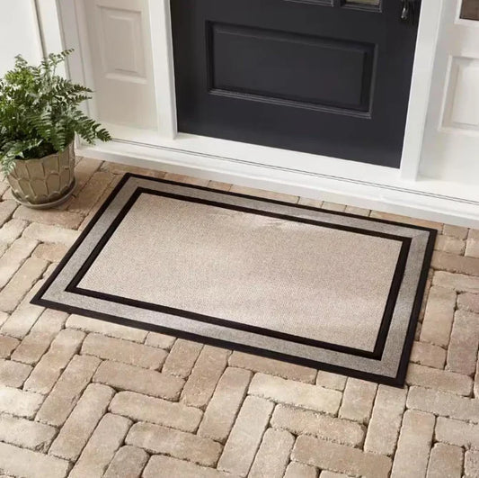 Custom Printed Grey Doormat
