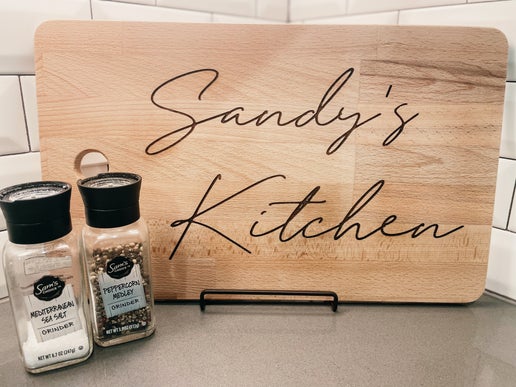 Personalized Cutting Board